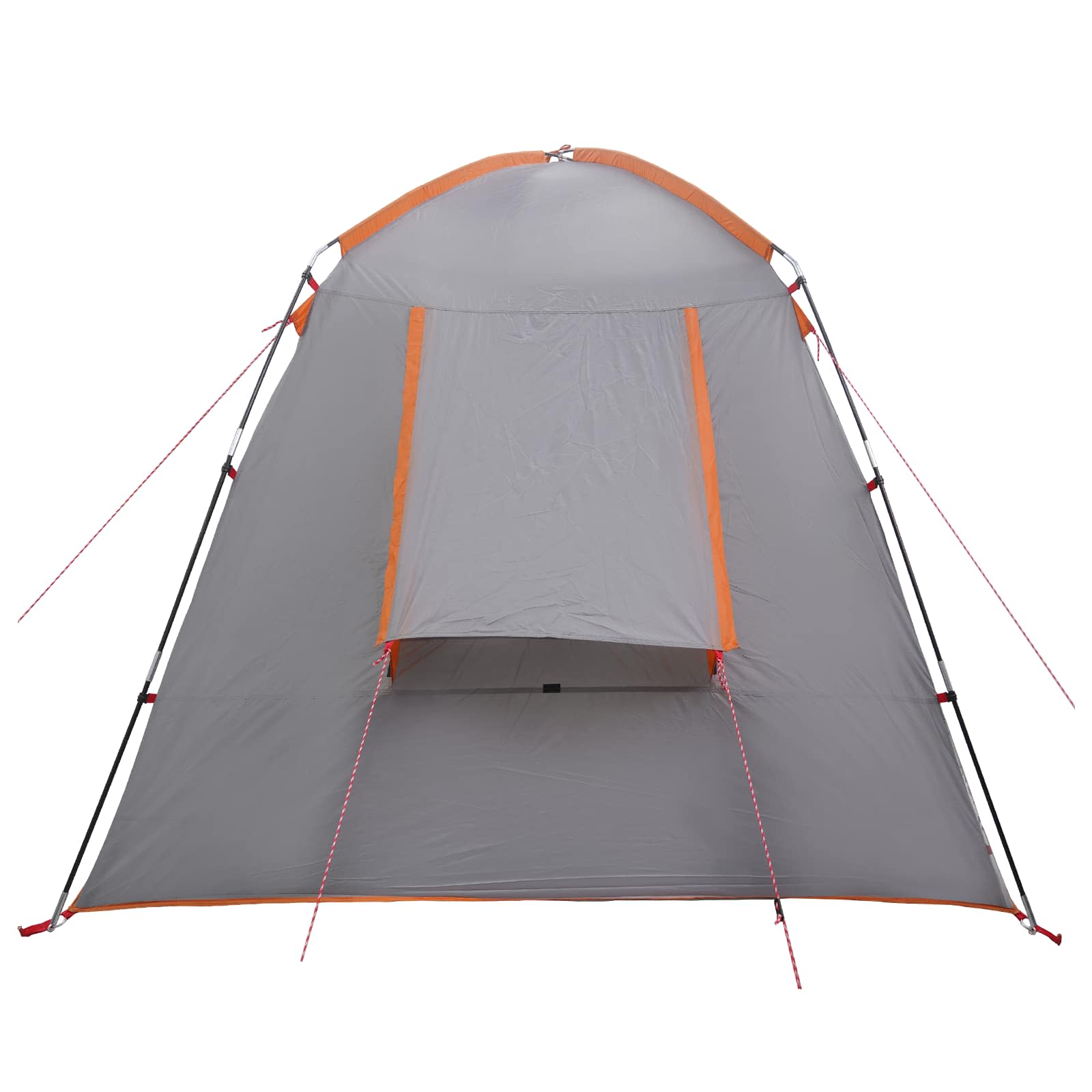 Mökki teltta Harmaa ja oranssi 400 x 210 x 180 cm Polyesteri - Image 6
