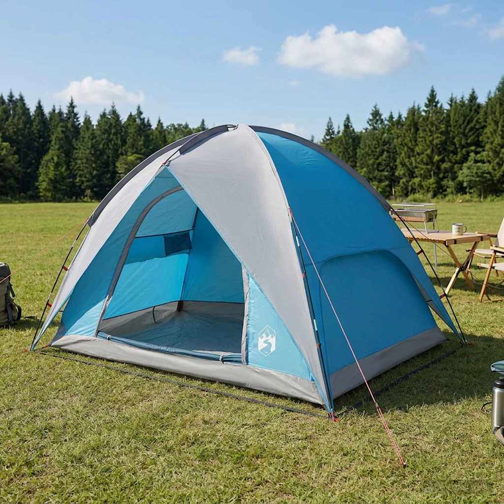 vidaXL Cort de camping cu protecție împotriva ploii, rezistent la apă