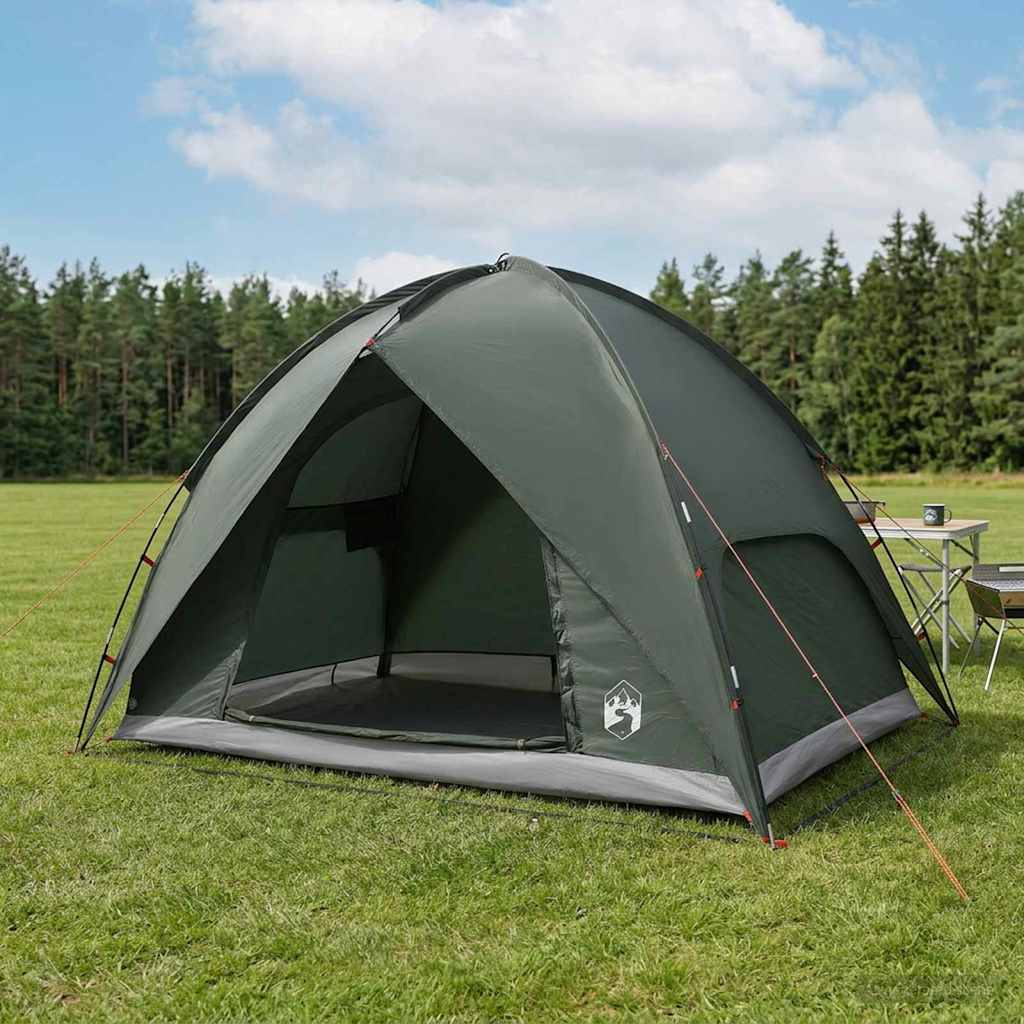 vidaXL Cort de camping cu protecție împotriva ploii, rezistent la apă