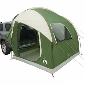 vidaXL Auto telk Roheline 239 x 210 x 210 cm Pol&uuml;ester ja teras