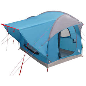 Auto stan se střechou Modrá 239 x 210 x 210 cm Polyester a ocel - obrázek 7