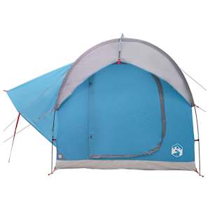 Auto stan se střechou Modrá 239 x 210 x 210 cm Polyester a ocel - obrázek 5