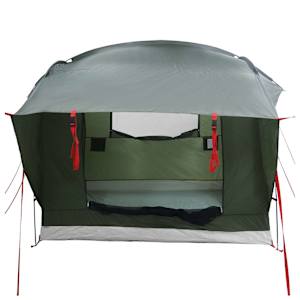 Auto stan Armádně zelená 239 x 210 x 210 cm Polyester a ocel - obrázek 6