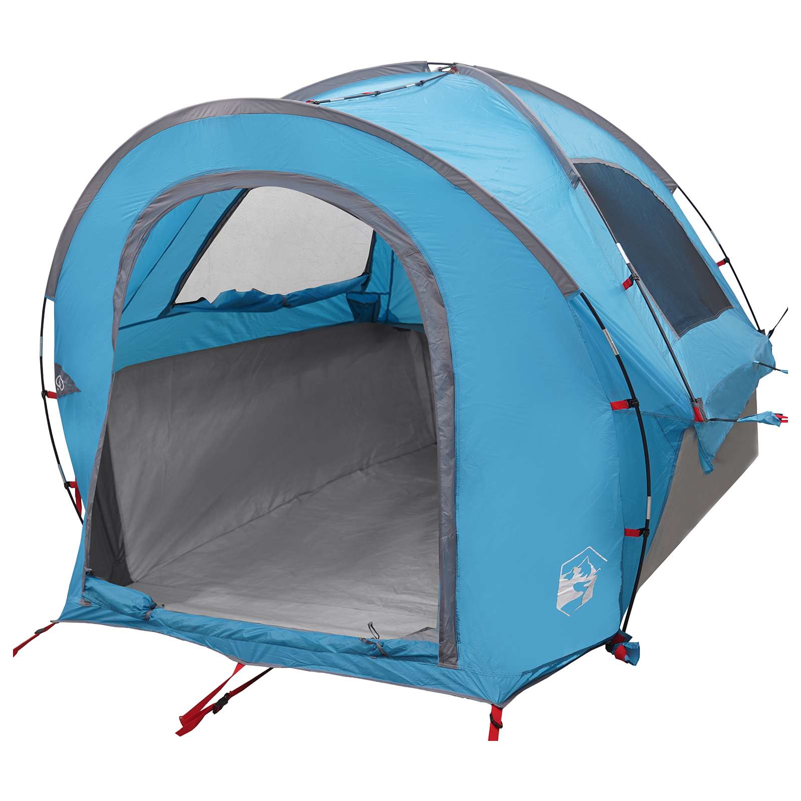 vidaXL Cort pentru mașină cu acoperiș albastru 200 x 170 x 170 cm