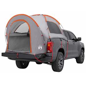 vidaXL Auto telk 200 x 170 x 170 cm Hall ja oranž Pol&uuml;ester ja teras