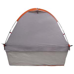 Auto stan Šedá a oranžová 200 x 170 x 170 cm Polyester a ocel - obrázek 6