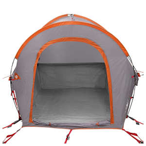 Auto stan Šedá a oranžová 200 x 170 x 170 cm Polyester a ocel - obrázek 4