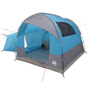 vidaXL Tagaluugi telk vihmakattega veekindel Sinine 250 x 250 x 220 cm