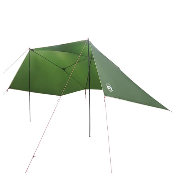 vidaXL Auto telk 308 x 215 x 220 cm Roheline Pol&uuml;ester ja teras