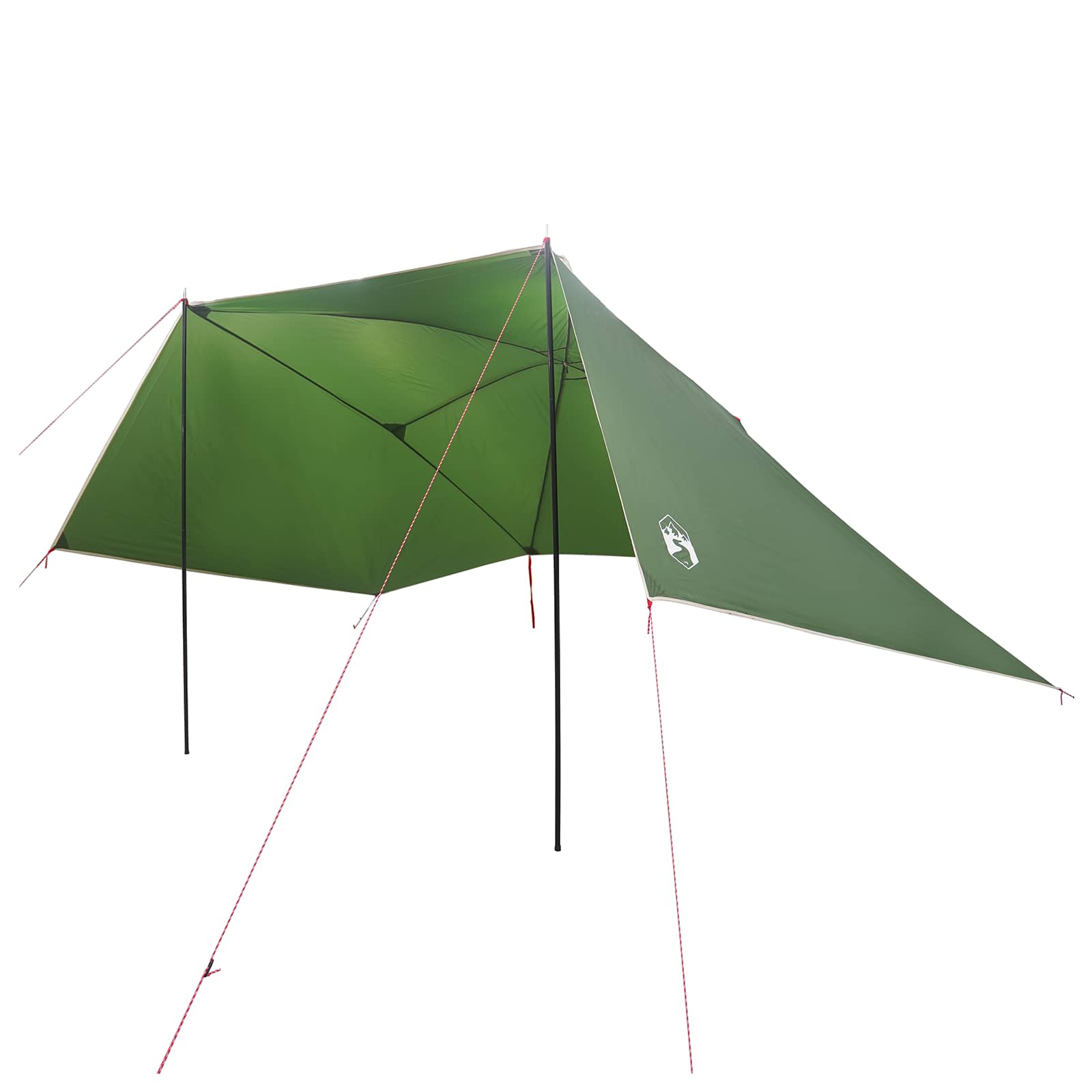 vidaXL Cort pentru mașină Verde 308 x 215 x 220 cm Poliester și oțel