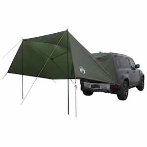 vidaXL Auto telk 308 x 215 x 220 cm Armee rohelis Pol&uuml;ester ja teras