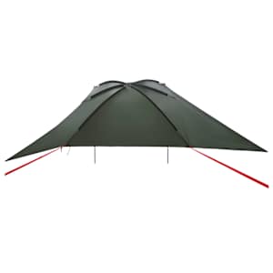 Auto stan Armádně zelená 308 x 215 x 220 cm Polyester a ocel - obrázek 5