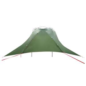 Auto stan se střechou Zelená 350 x 250 cm Polyester a ocel - obrázek 5