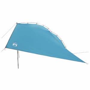 Auto stan se střechou Modrá 350 x 250 cm Polyester a ocel - obrázek 4