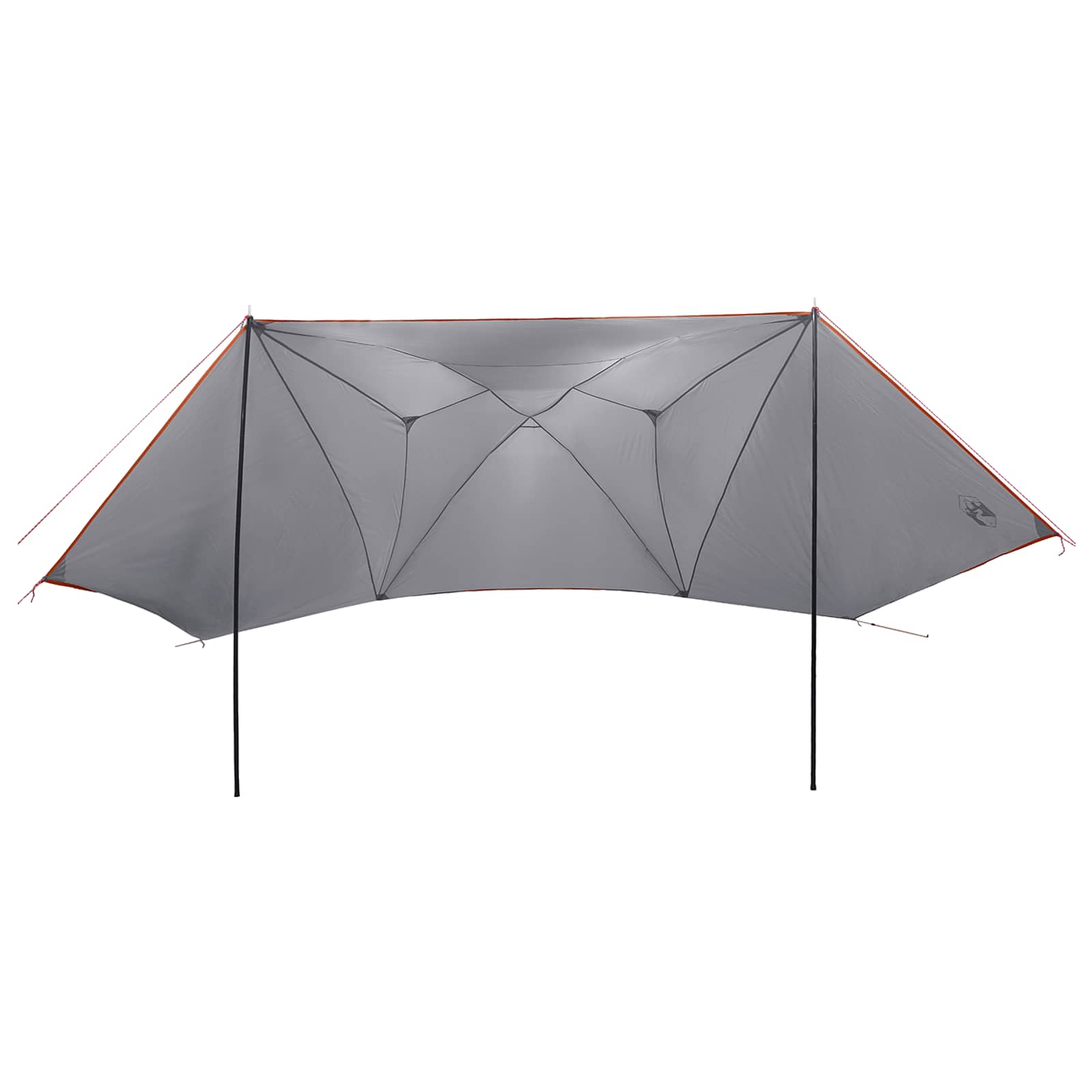 Auto Teltta Harmaa ja oranssi 350 x 250 cm Polyesteri ja teräs - Image 3