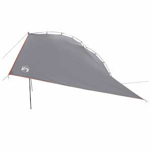 Auto stan Šedá a oranžová 350 x 250 cm Polyester a ocel - obrázek 4