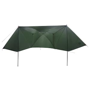 Auto stan Armádně zelená 350 x 250 cm Polyester a ocel - obrázek 3
