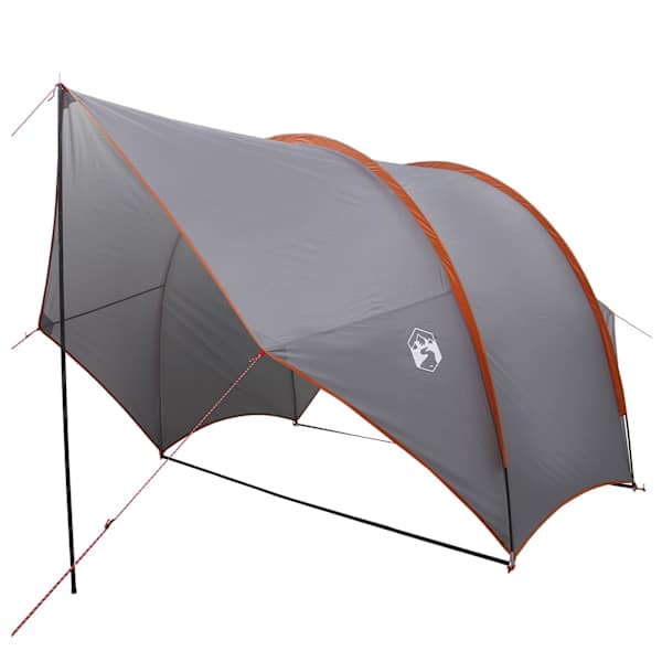 vidaXL Tagaluugi varikatus veekindel 405 x 280 x 220 cm Hall ja oranž