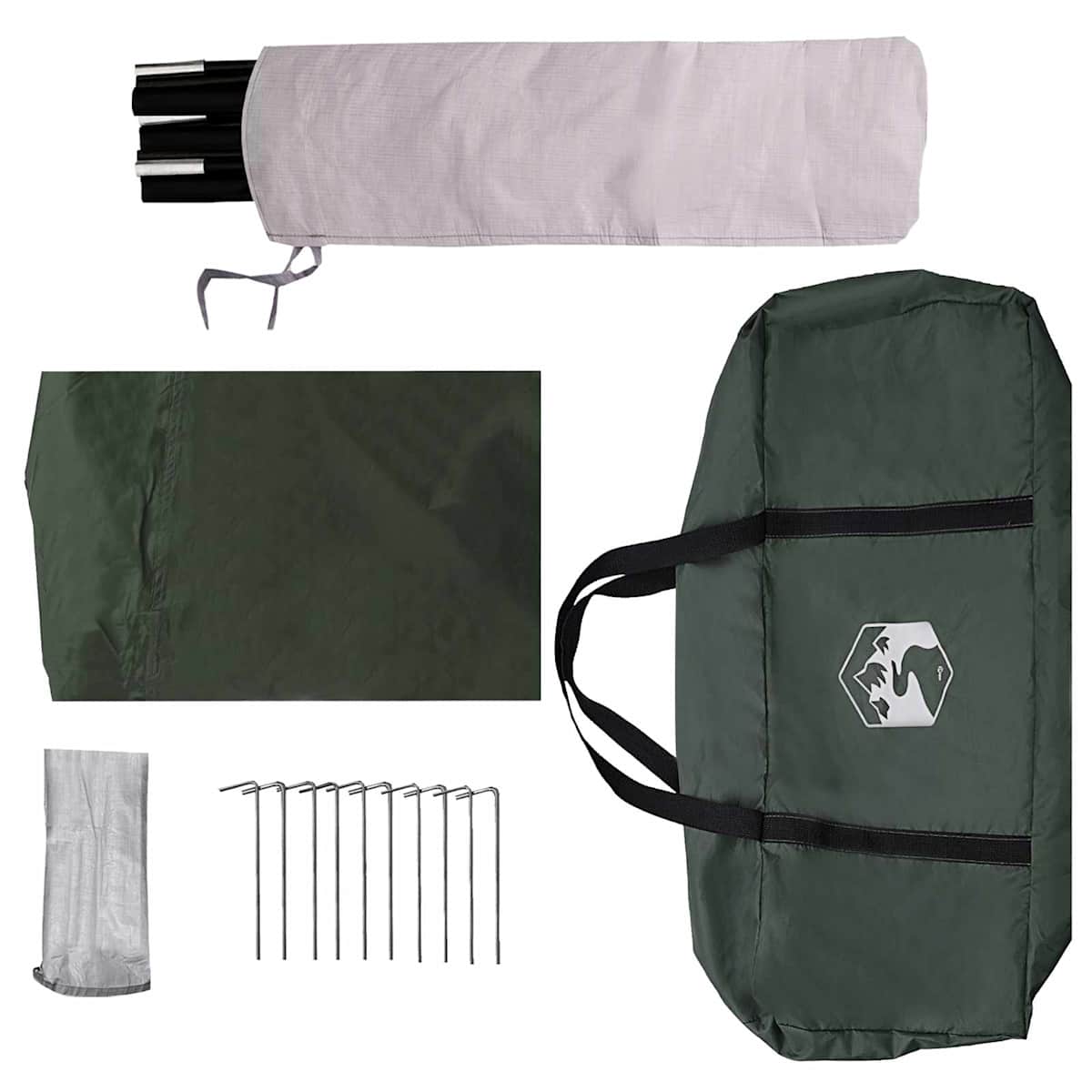 Tailgate awning vandafvisende 405 x 280 x 220 cm - Billede 8
