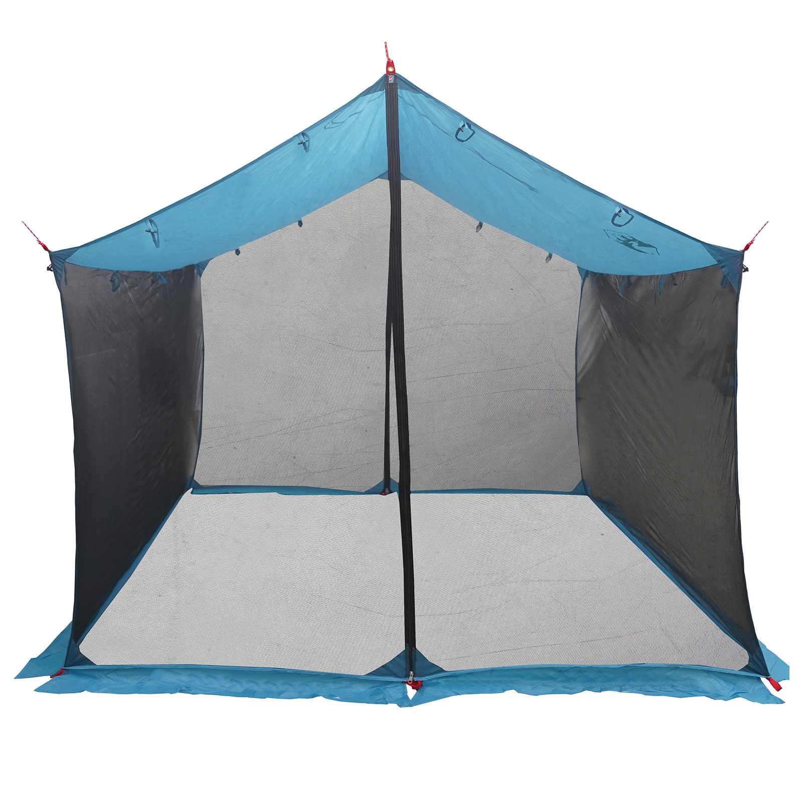 Camping-teltta verkkoseinillä Sininen 340 x 260 x 220 cm - Image 4