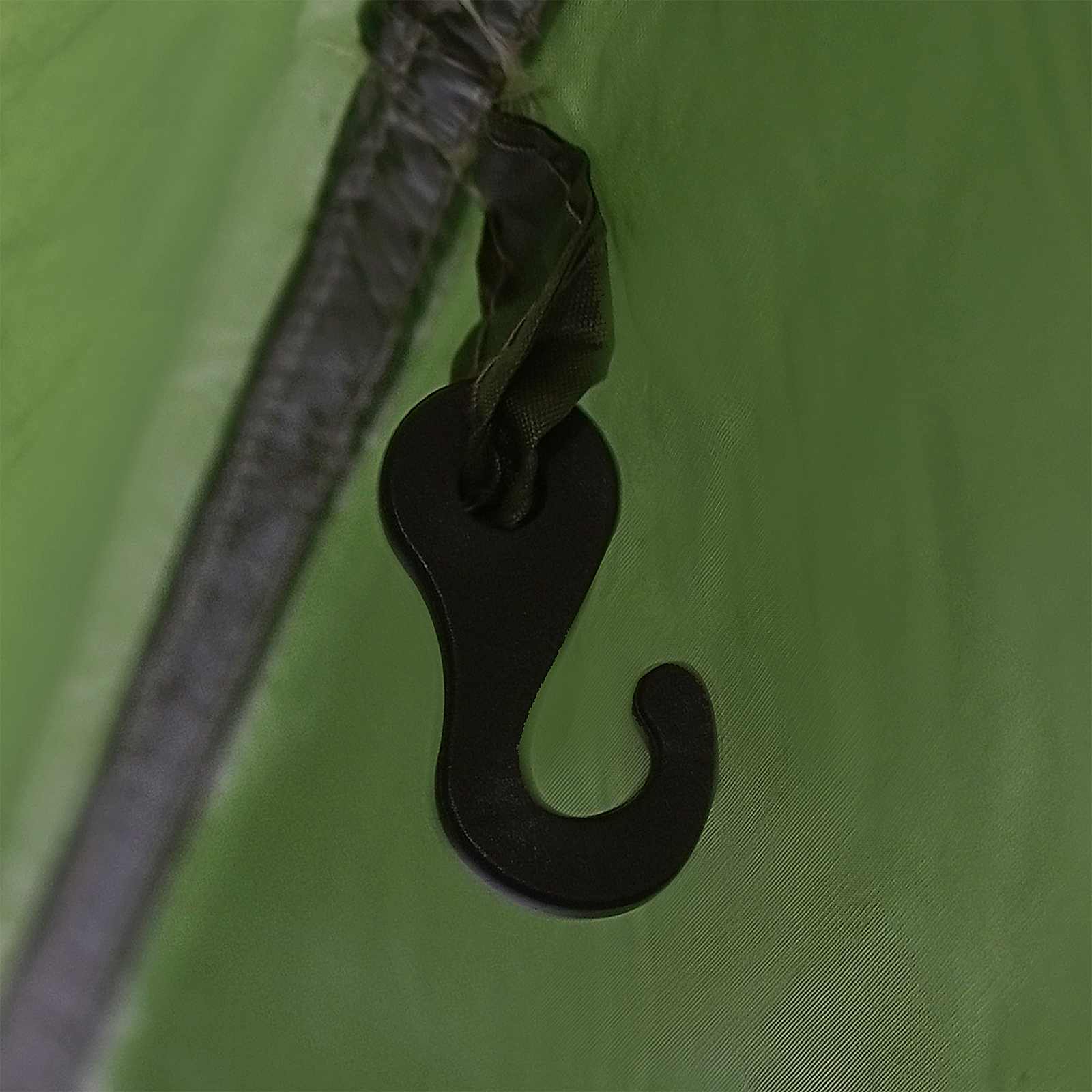 Camping-teltta verkkoseinillä Vihreä 270 x 210 x 210 cm - Image 9