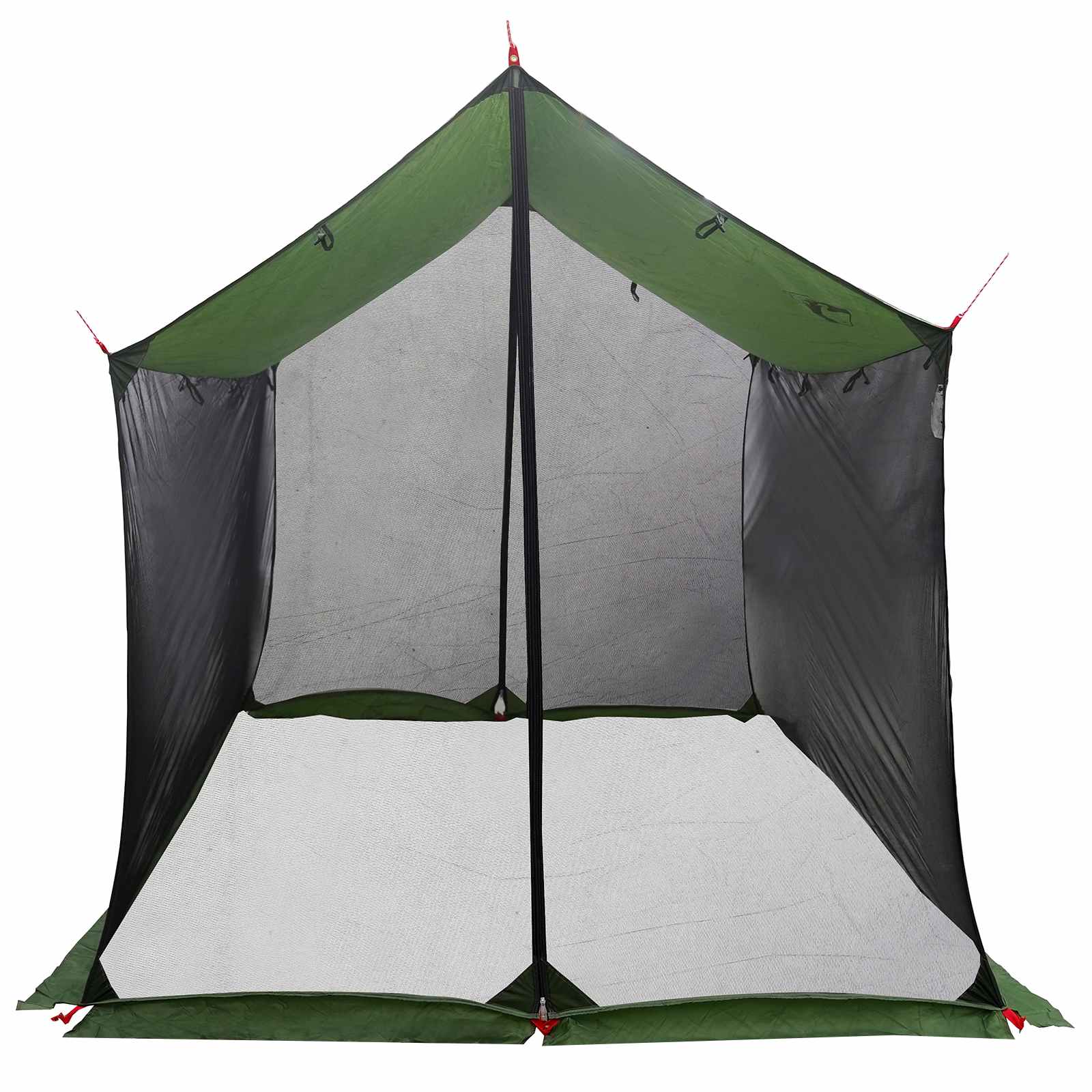 Camping-teltta verkkoseinillä Vihreä 270 x 210 x 210 cm - Image 4