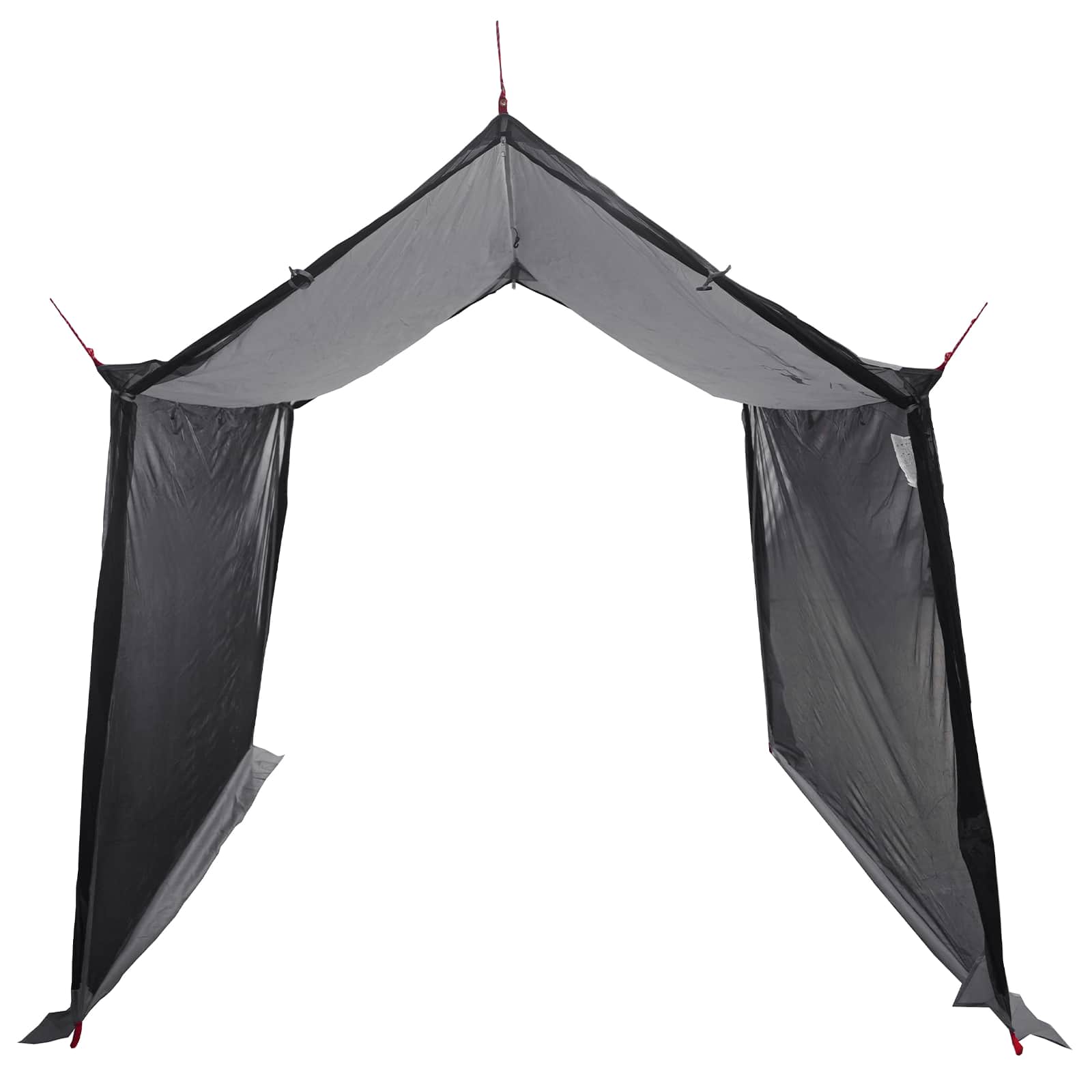 Camping-teltta verkkoseinillä Harmaa ja oranssi - Image 5