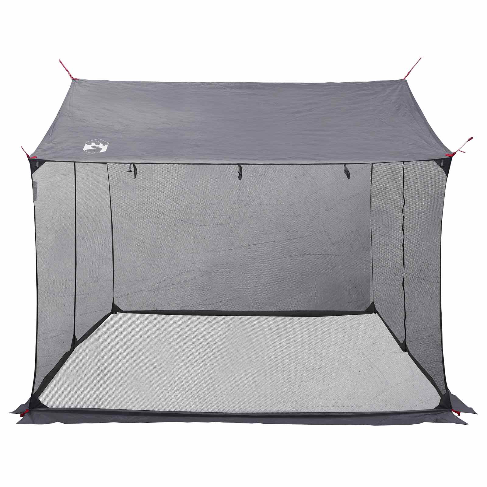 Camping-teltta verkkoseinillä Harmaa ja oranssi - Image 6