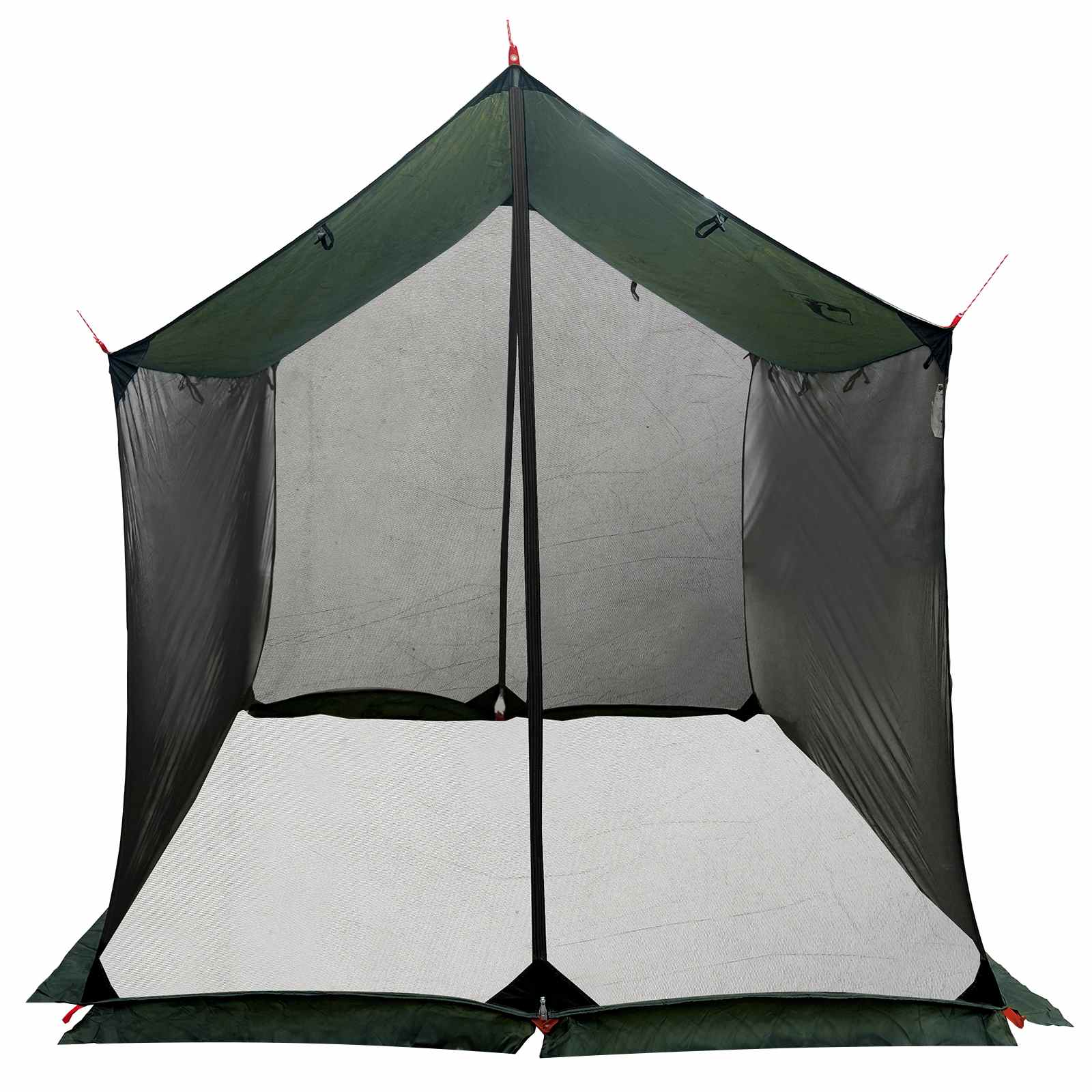 Camping-teltta verkkoseinillä Armivihreä 270 x 210 x 210 cm - Image 4