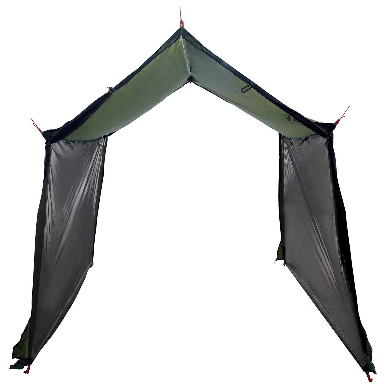 Camping-teltta verkkoseinillä Armivihreä 270 x 210 x 210 cm - Image 5