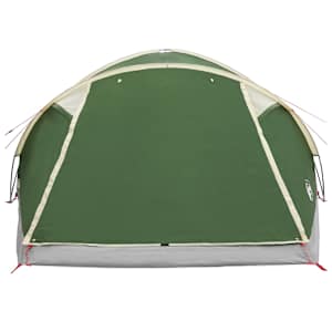 Chata stan se střechou Zelená 8 osob Polyester a ocel - obrázek 4