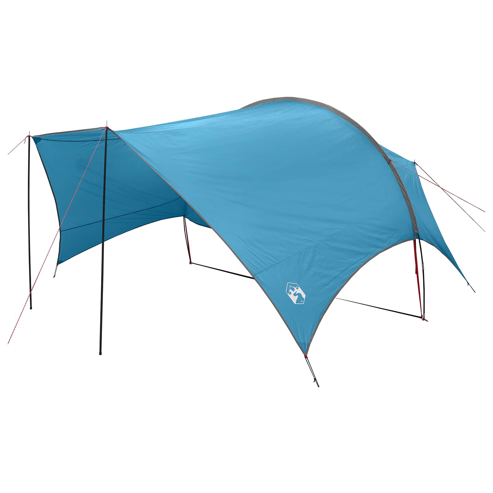 vidaXL Cort de camping rezistent la apă albastru 550 x 400 x 230 cm