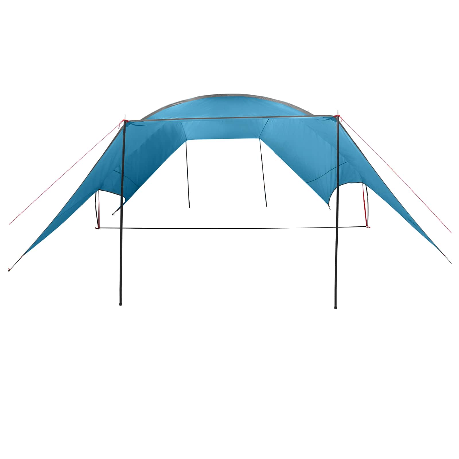 vidaXL Vodoodporen kamperski tarp Modra 695 x 580 x 200 cm - slika 3