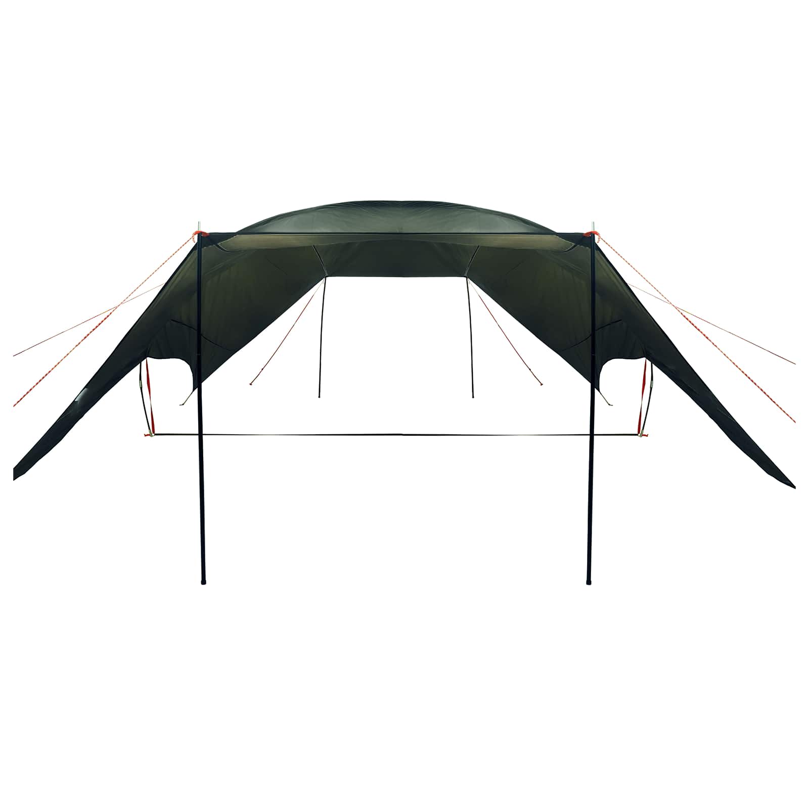 vidaXL Camping Tarp Wasserfest Olivegrün 695 x 580 x 200 cm – Bild 3