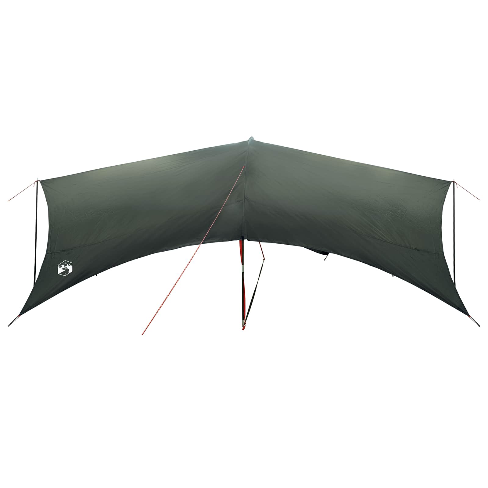 vidaXL Camping Tarp Wasserfest Olivegrün 695 x 580 x 200 cm – Bild 4