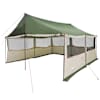 vidaXL Peretelk Roheline 450 x 400 x 265 cm Pol&uuml;ester ja teras