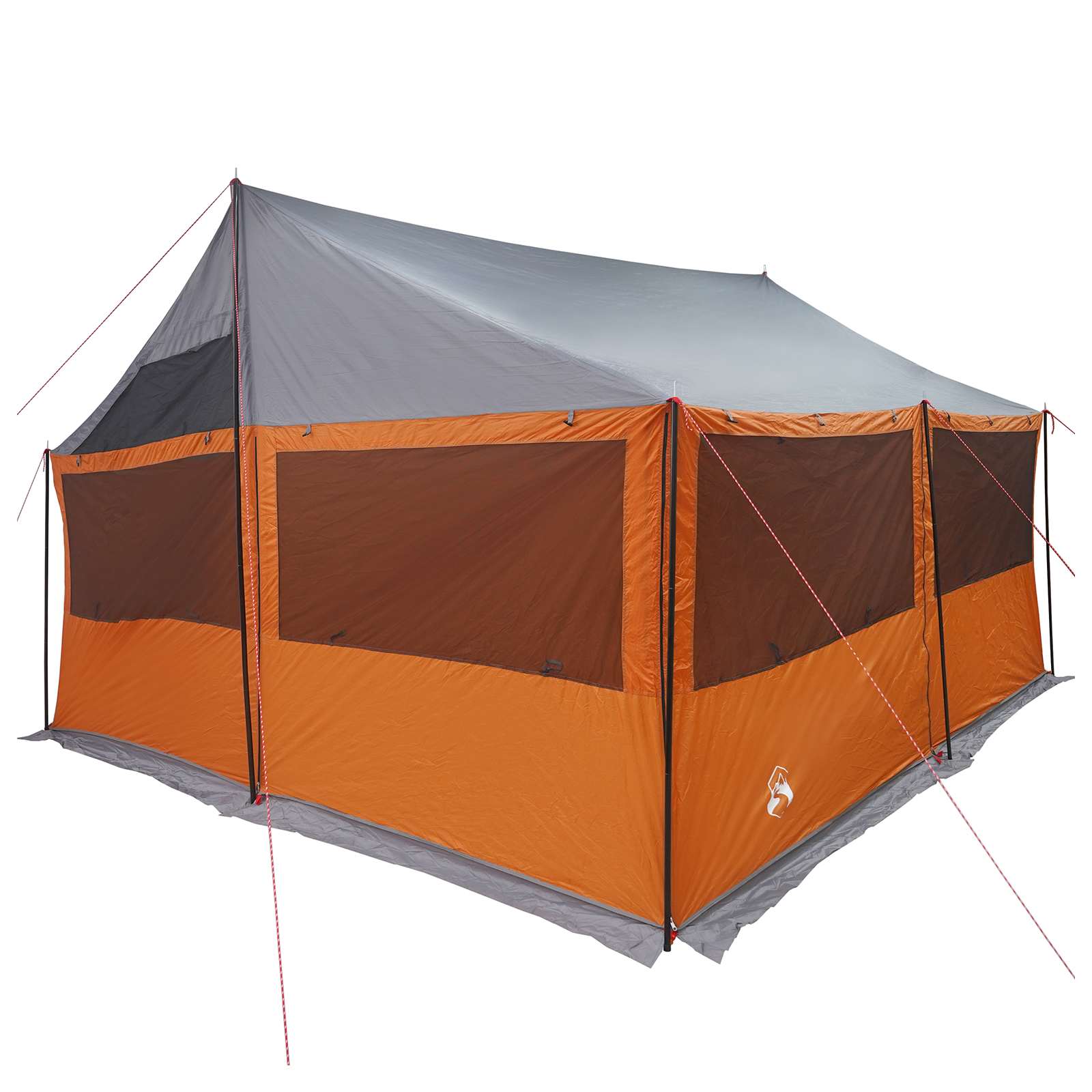 Perhe Teltta katolla Harmaa ja oranssi 450 x 400 x 265 cm - Image 3