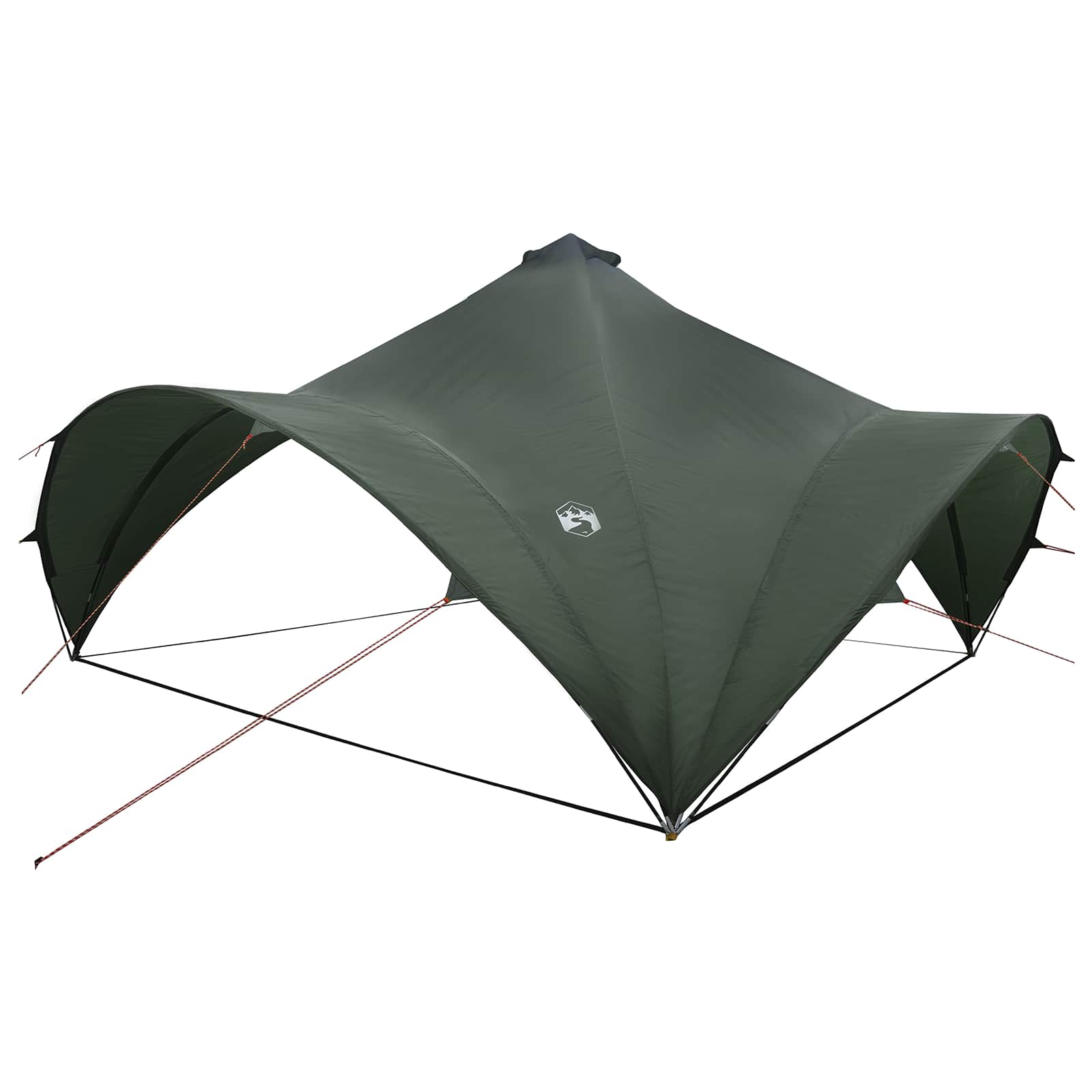 vidaXL Cort pentru Petreceri Verde militar 500 x 500 x 350 cm