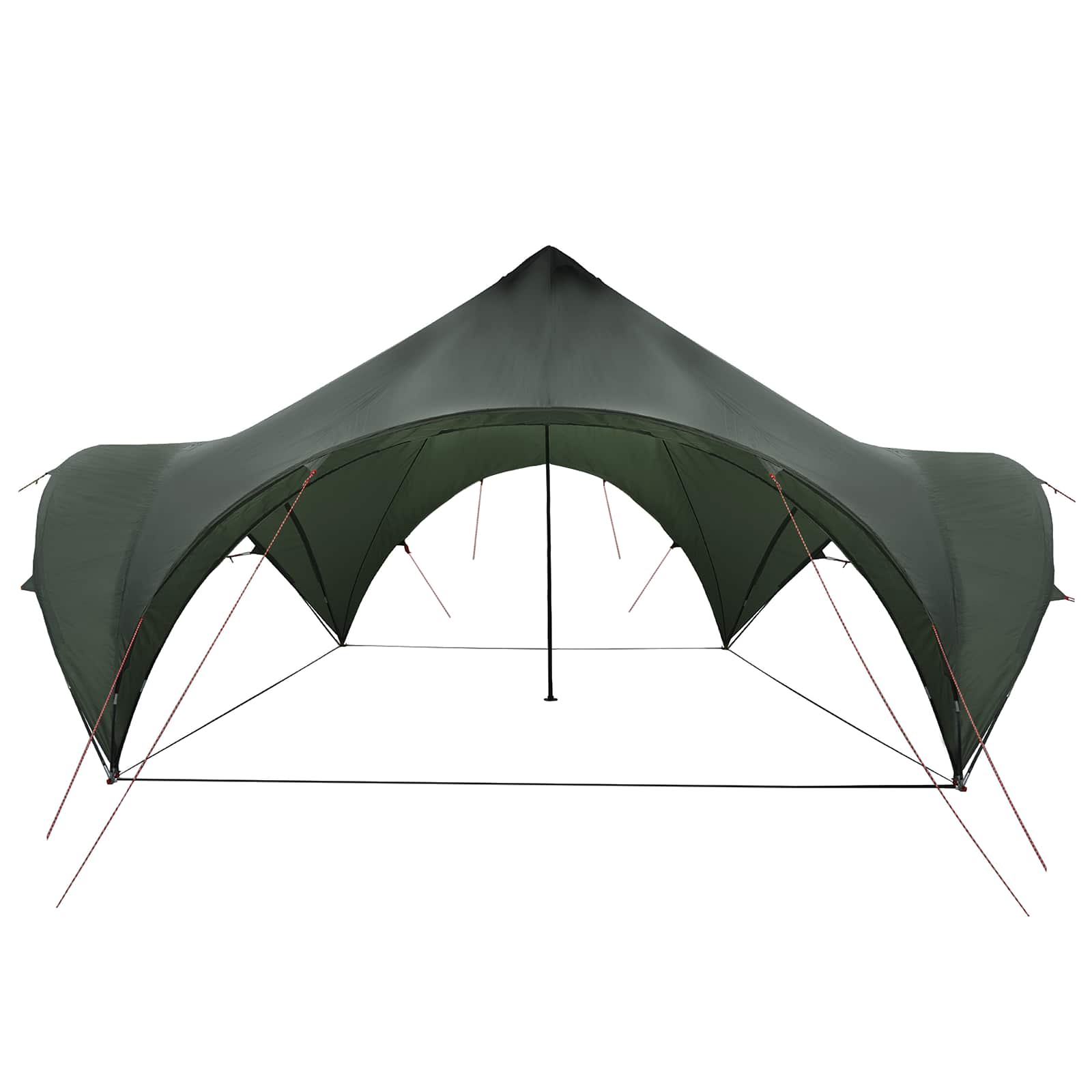 Juhlateltta Armyn vihreä 500 x 500 x 350 cm Polyesteri ja teräs - Image 3