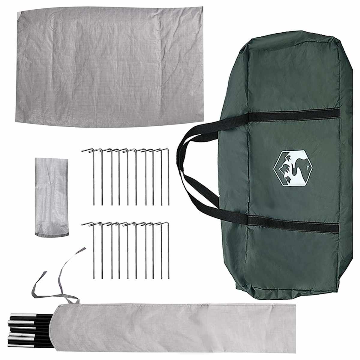 Tipi telt 6.0-personers Polyester og Stål - Billede 7