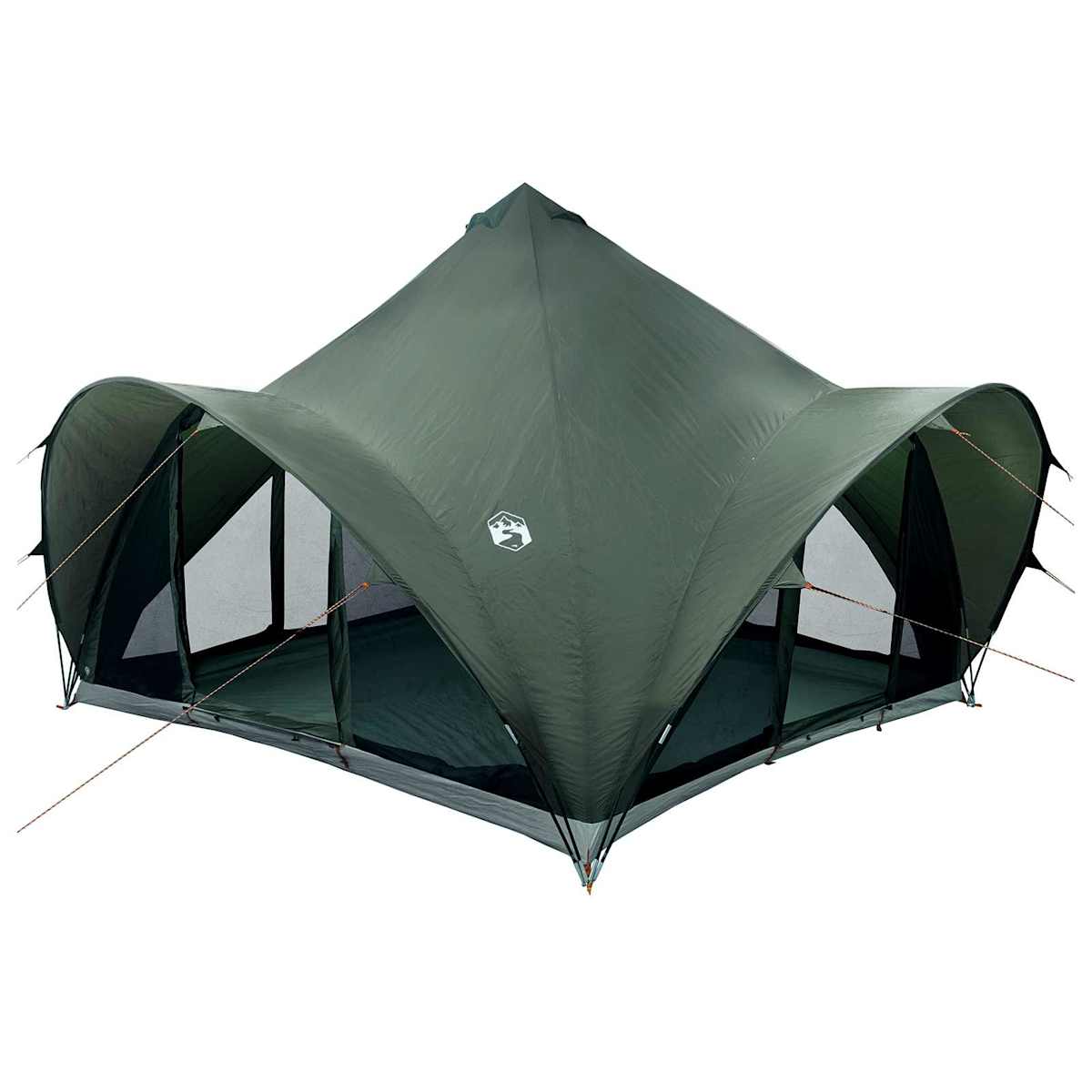 Tipi telt 6.0-personers Polyester og Stål - Billede 2
