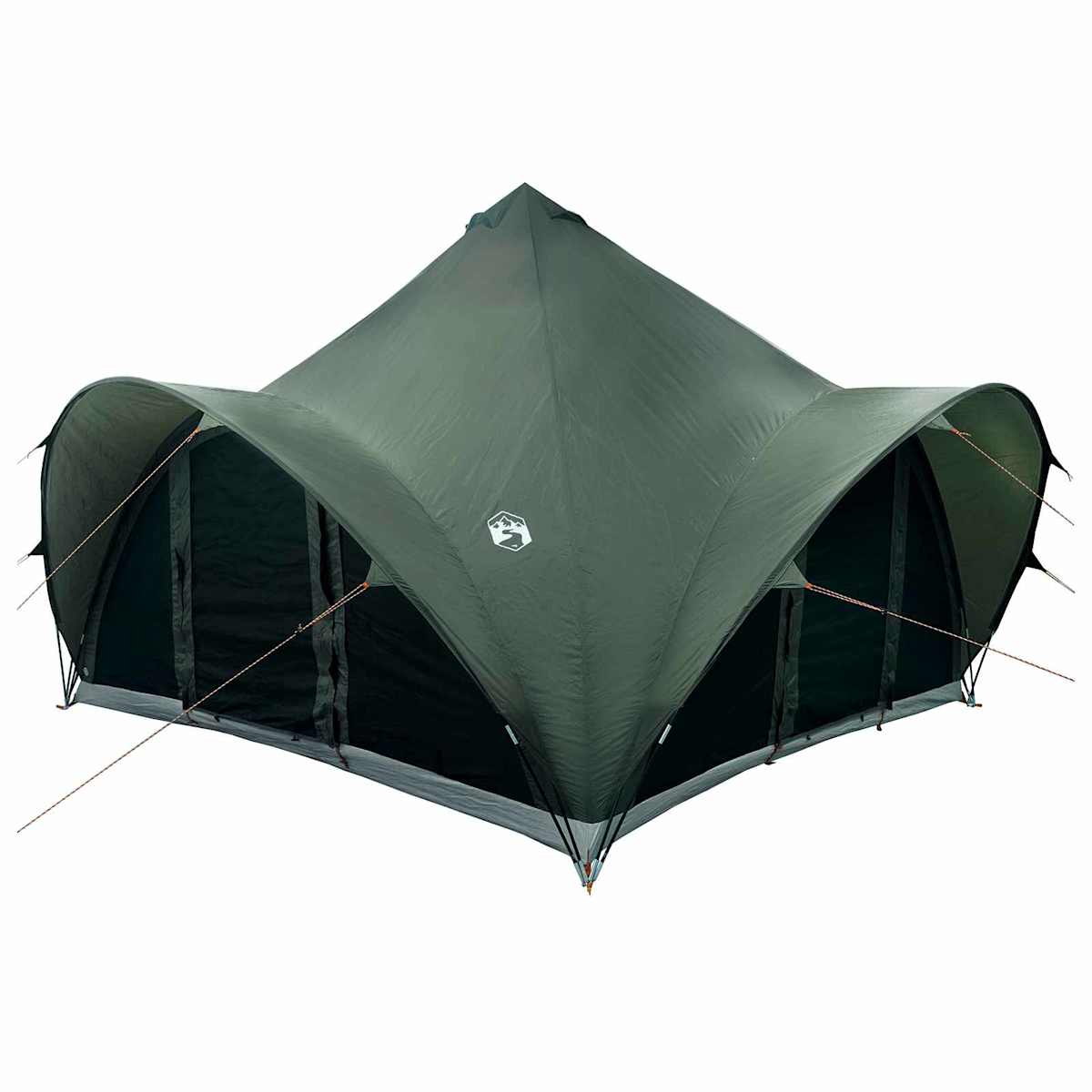 Tipi telt 6.0-personers Polyester og Stål - Billede 3