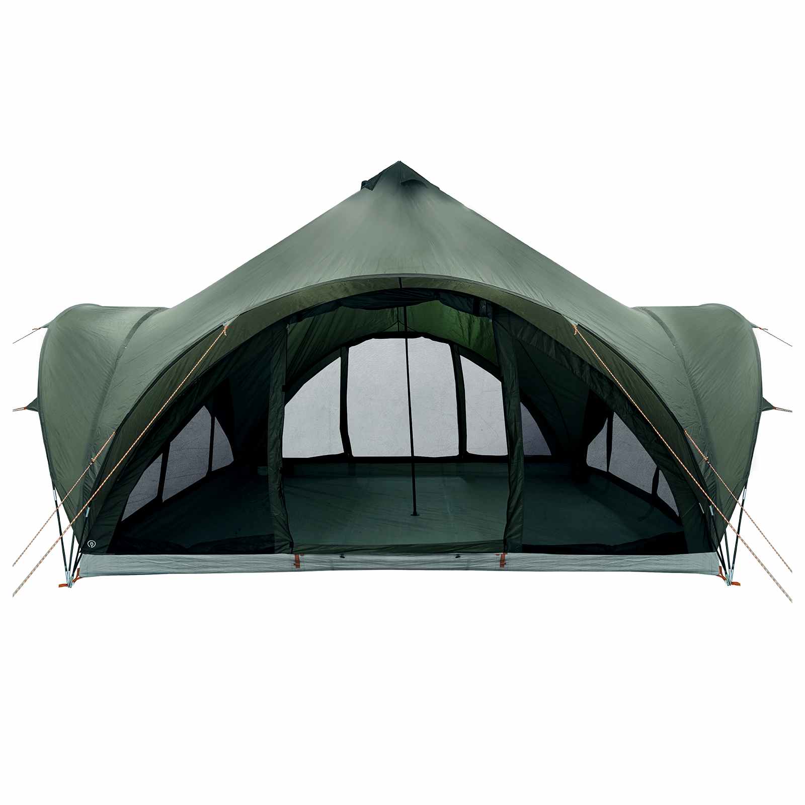 Tipi-teltta katolla Armyn vihreä 6-henkilöä Polyesteri ja teräs - Image 4