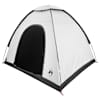 vidaXL Telkimise telk 2-kohaline Valge Mustate Acier P/Taffeta