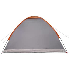 Kempingový stan se střechou Šedá a oranžová 275 x 215 x 125 cm - obrázek 7