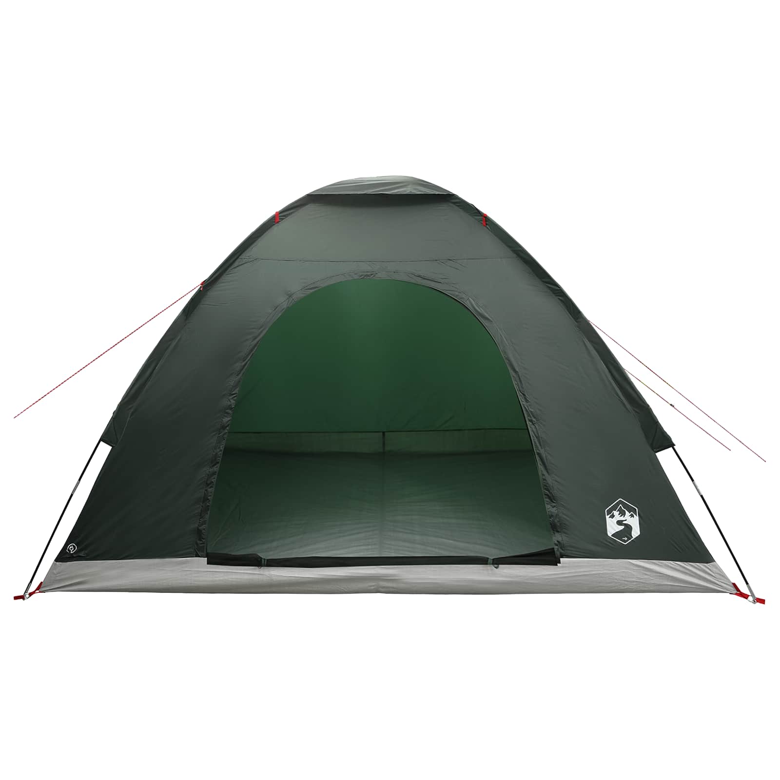 Kamperski šotor s streho Vojaška zelena 275 x 215 x 125 cm - slika 4