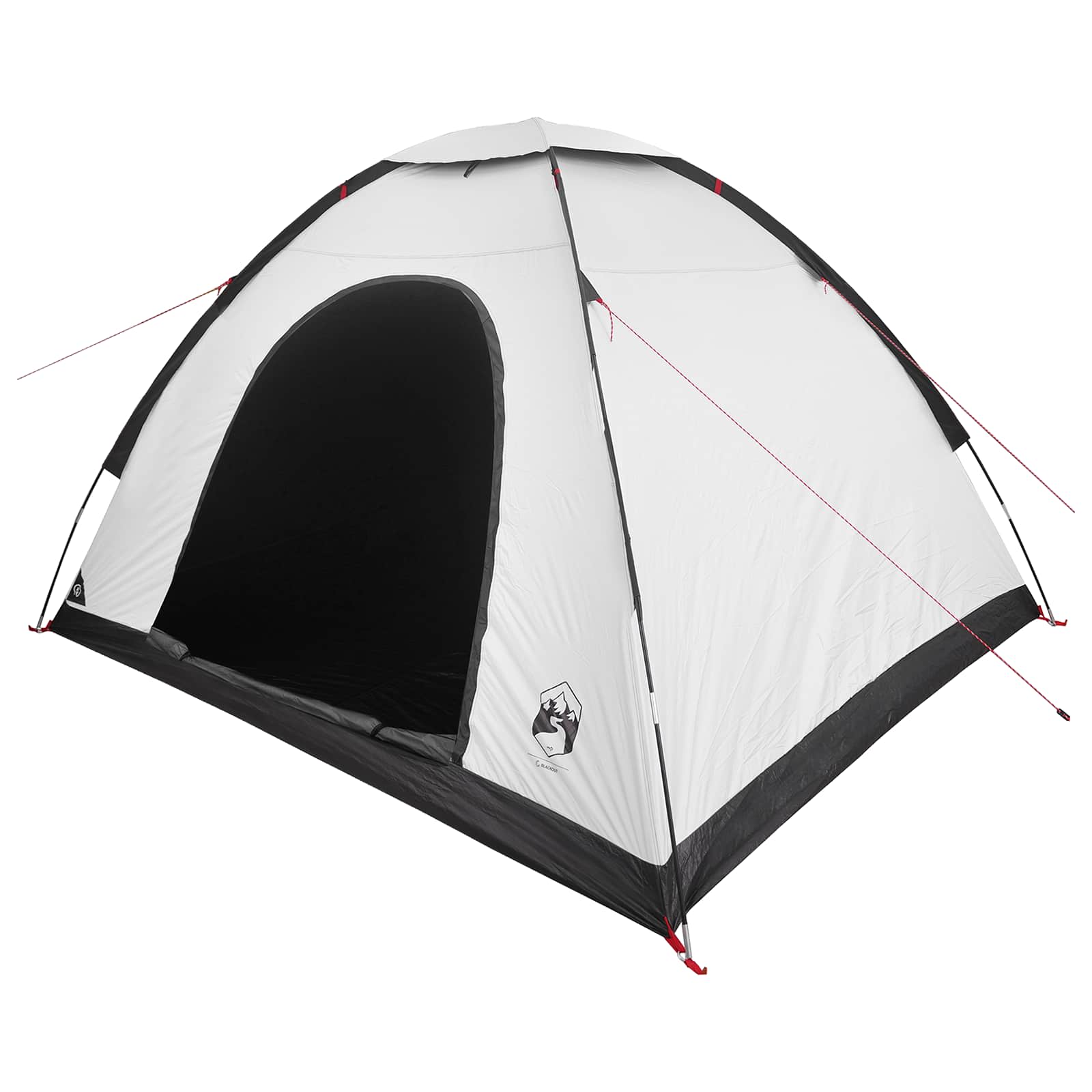 vidaXL Cort de Camping cu acoperiș Alb Blackout 275 x 215 x 125 cm