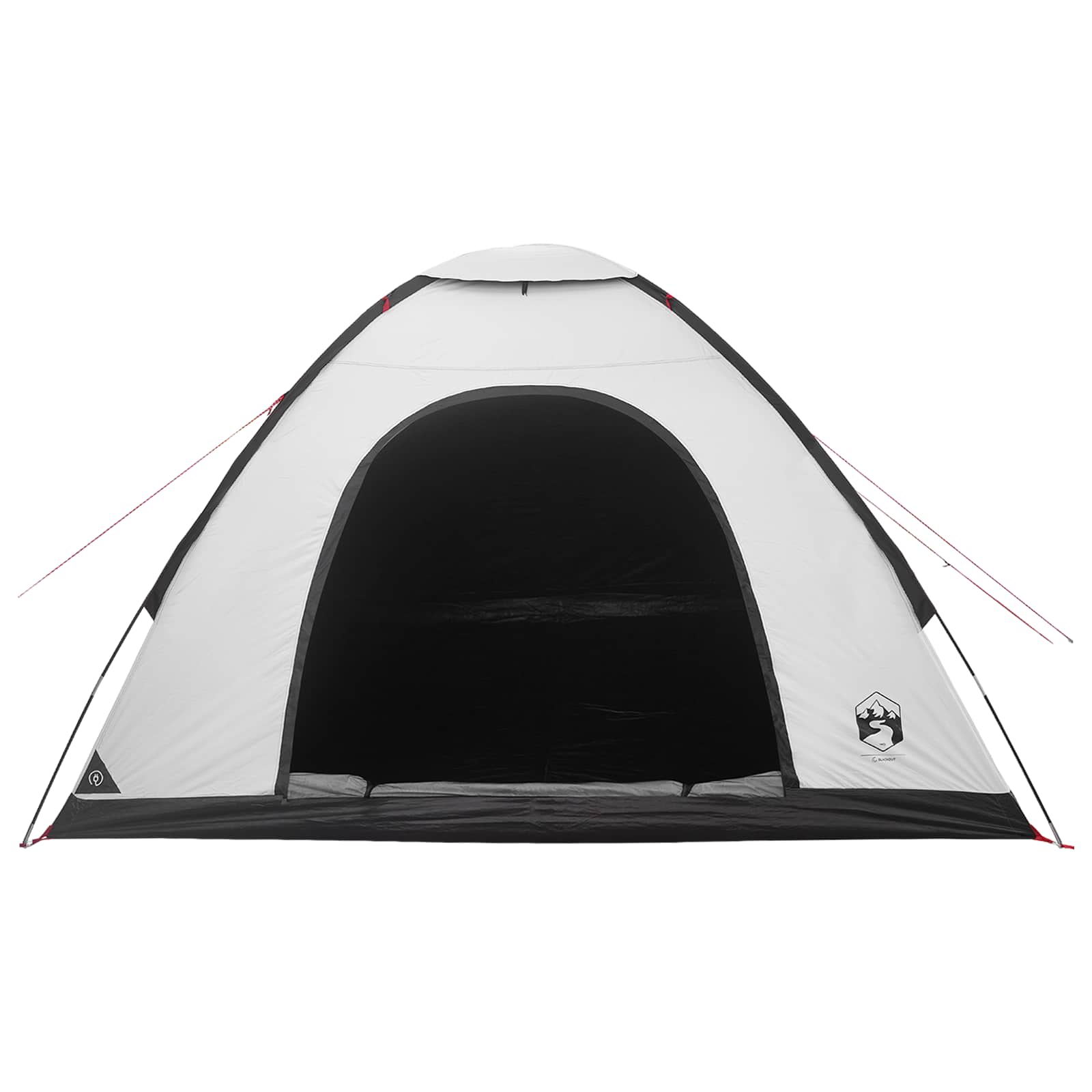 Kamperski šotor s streho Bela zatemnitev 275 x 215 x 125 cm - slika 4