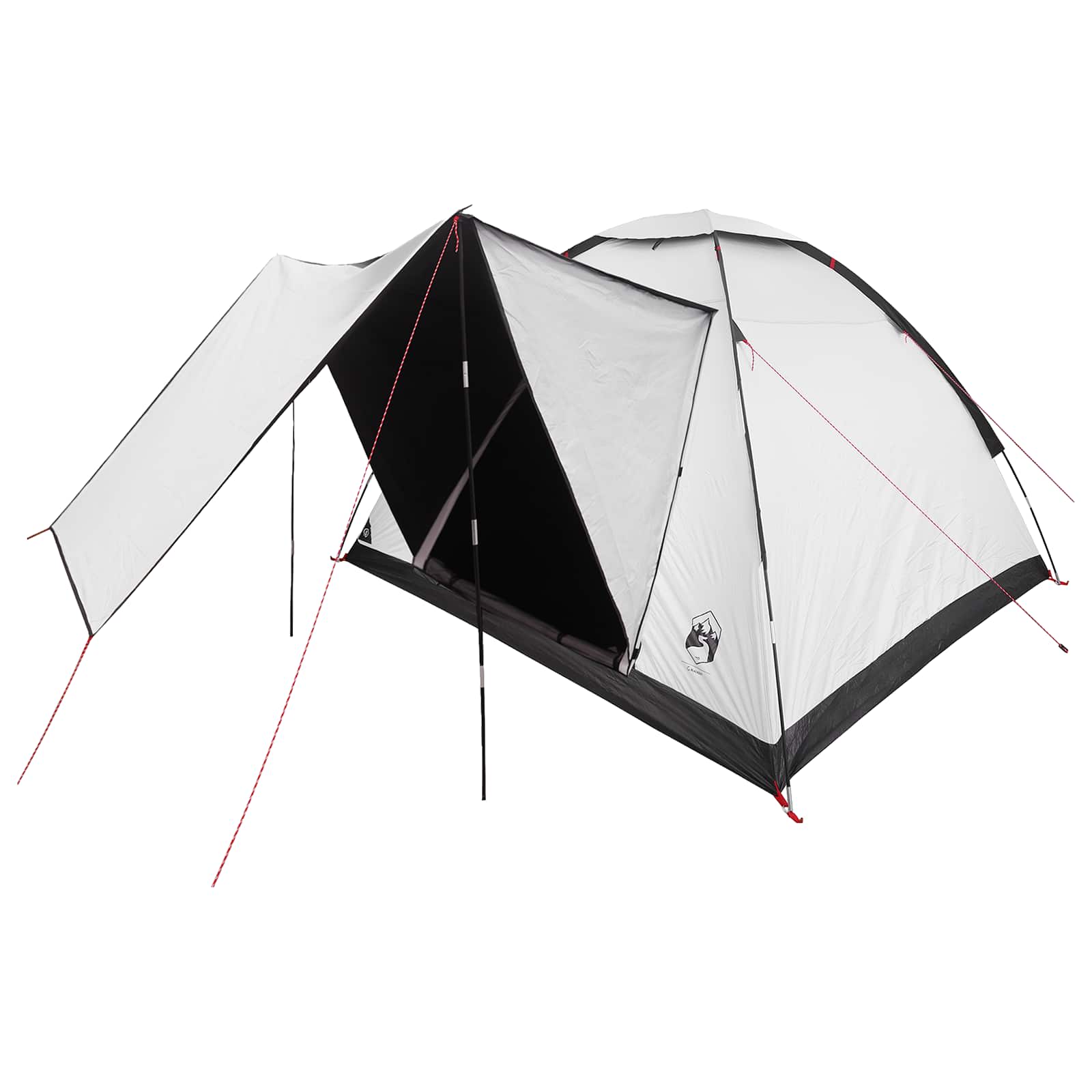 Kamperski šotor s streho Bela zatemnitev 275 x 215 x 125 cm - slika 2