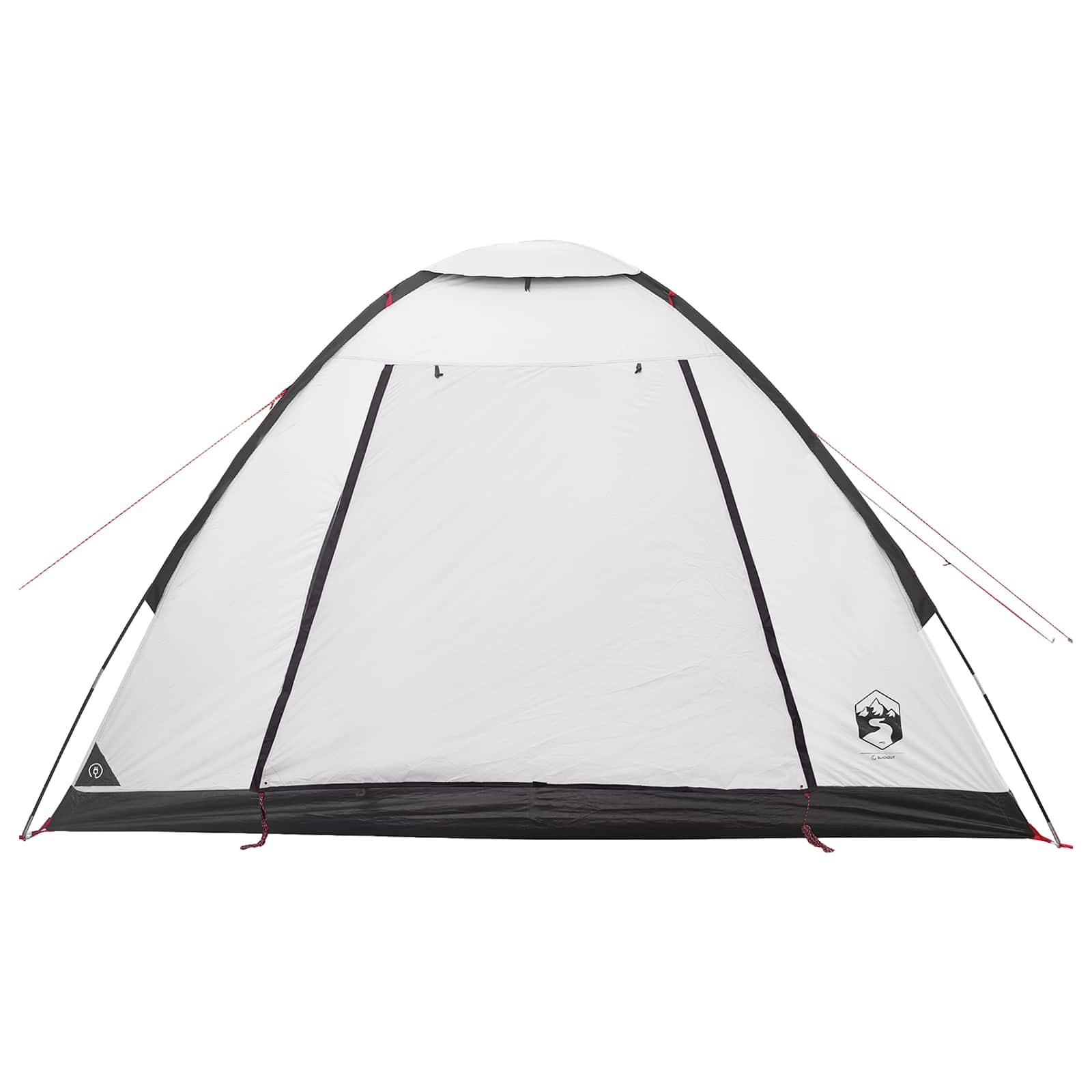 Kamperski šotor s streho Bela zatemnitev 275 x 215 x 125 cm - slika 5